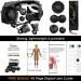 Deep Tissue Massage Ball Set for Muscle Recovery, Myofascial Release & Plantar Fasciitis Relief - Black - Buy Online on GoSupps.com