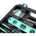 Amazon Basics Household Tool Kit with Tool Storage Case - 142-Piece  Turquoise Turquoise Tool Kit - Buy Online on GoSupps.com
