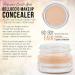 Belloccio High Definition Fair Makeup Concealer - 5g Jar for Imperfections & Dark Circles - Buy Online on GoSupps.com