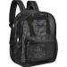 Semi-Transparent Mesh Backpack - Heavy Duty See Through College Student - Black | [Brand Name] - Buy Online on GoSupps.com