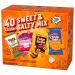 Sweet & Salty Mix Snack Box Variety Pack | Individually Wrapped Variety Snacks | Keebler Fudge Stripes, Mother's Animal Circus Cookies, Utz Cheese Balls, Pretzels Minis | 40oz Box - Buy Online on GoSupps.com