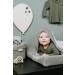 Bo Babys ONLY - Star Baby Wall Lamp | Night Lamp for Children's Room | Battery Operated Paintable FSC Quality Wood | 25 000 Hour Lifetime - Buy Online on GoSupps.com