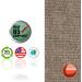 Resilia Rounded Commode Potty Training Mats - Super-Absorbent 2-Pack Universal Bathroom Protector Pads for Kids, Tan - Buy Online on GoSupps.com