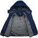 Wantdo Boy's Waterproof Ski Jacket | Fleece Snowboarding Coat 8 Navy - Buy Online on GoSupps.com