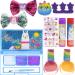 Townley Girl No Drama Llama Makeup Backpack Set - 10 Pcs Including Lip Gloss, Nail Polish, Hair Bows & More! Perfect for Ages 3 - Buy Online on GoSupps.com