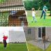 Golf Practice Net Ball Hitting Barrier - Portable Heavy Duty 10x10ft Training Net for Driving, Chipping & Batting - Indoor/Outdoor Sports Netting with Carrying Bag - Buy Online on GoSupps.com