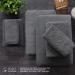 Premium Grey Microfiber Washcloths Set 13x13 - Quick Dry & Highly Absorbent for Bathroom, Hotel, Spa - 4 Pack - Buy Online on GoSupps.com