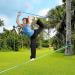 Sunnyglade 50ft Slackline Kit with Training Line & Tree Protectors - Complete Set for Kids & Adults | Includes High Grade Ratchet, Arm Trainer & Carry Bag - Best for Balance Training - Buy Online on GoSupps.com
