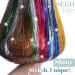 SEGO Hair Extension Tinsel Kit With Tools 12 Colors 2400 Strands Tinsel Hair Extensions 47 Inch Sparkling Shiny Hair Tinsel Highlights Glitter For Women Beauty Multi Color - 6 - Buy Online on GoSupps.com