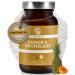 Qidosha papain bromelain capsules i 90 papain enzyme papaya capsules i papaya enzyme i ananas papaya enzyme i digestive enzymes with 320 mg bromelain papain je daily dose i vegan glass