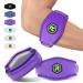 Rakiie elbow bandage Pro 2-pack larger bandage with silicone pads better support in tendonal infections tennisel arches pain relief for men and women purple