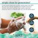 Kirk's Clean Mint 3-in-1 Castile Shampoo Body Wash Liquid Soap + Travel Size Bar Soap Set - Mint & Eucalyptus Scent - 32 fl oz - For Men, Women & Children - Buy Online on GoSupps.com