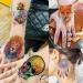 Rejaski Watercolor Animals Temporary Tattoos - 32 Sheets, 98+ PCS for Women, Men & Kids | Realistic & Long Lasting Fake Tattoos with Tiger, Lion, Skull Designs - Buy Online on GoSupps.com