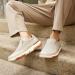 XPACS Men's Casual Arch Support Walking Shoes - Comfortable Loafers for Plantar Fasciitis Relief - Orthopedic Fashion Sneakers for Heel Pain - Beige, Size 10.5 W4 - Buy Online on GoSupps.com