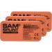 SAM Medical Finger Splint - Orange and Blue - 3 Pack - Buy Online on GoSupps.com