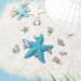 PandaHall 90pcs Ocean Fish Charms Tibetan Seashell Pendants - Antique Silver Sea Creatures Charms for DIY Jewelry Making - Buy Online on GoSupps.com