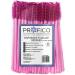 Profico 50-Piece Disposable Eyelash Brush Set - Light & Dark Pink Mascara Applicators for Eyelash Extensions - Buy Online on GoSupps.com