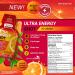 Wampole Ultra Energy Shot Energy and Focus 0 g of Sugar Less Than 1 mg of Caffeine Natural Orange Flavour- 12-pack - Buy Online on GoSupps.com