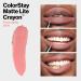 REVLON ColorStay Matte Lite Lipstick with Built-in Sharpener - Smudgeproof, Water-Resistant, Non-Drying - 001 Tread Lightly - Buy Online on GoSupps.com