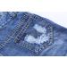 Kid'sCool Space Little Girl Jean Overalls Big Ripped Denim Shortalls 2-3 Years Light Blue - Buy Online on GoSupps.com