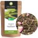 Th s & Traditions Organic Exotic Green Tea - Date and Rose Petals | 100g Loose Leaf Bag | Certified Organic Farming