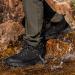 SILENTCARE Men's Waterproof Hiking Boots - Lightweight Non-Slip Mid-Rise Outdoor Trekking Shoes, Size 11, Black - Buy Online on GoSupps.com