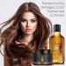 Moroccan Gold Series Deluxe Combo Set - Argan Oil Treatment with Keratin 50ml & Treatment Mask 250ml - Buy Online on GoSupps.com