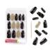 Gold Finger Gel Glam Design Press On Nails Kit - Long Length (GD16) - Buy Online on GoSupps.com