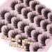 TNFVLONEINS 02A 5D Volume 16mm 14 Pairs Wispy Mink Lashes Pack | Fluffy & Natural Look Fake Eyelashes - Buy Online on GoSupps.com