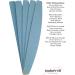 STALEKS Disposable Files for Crescent Nail Files (Soft Base) EXCLUSIVE 40 (30 Pieces) (DFEX-40-100 Grain) - Buy Online on GoSupps.com