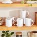 Cricut Ceramic-Coated Beveled Blank 12oz Mug - Dishwasher & Microwave Safe, Infusible Ink Compatible - Ideal for Crafts - 6 Count - Buy Online on GoSupps.com