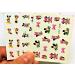 Mix Yellow Dress Minnie Mouse Nail Decal Baby Minnie Mickey Mouse Water transfer Disney Nail Art 2018