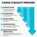 KASHA Nutrition Chelated Magnesium Bisglycinate / Glycinate - 200 mg of Elemental Magnesium | Proudly Canadian | Non-GMO Vegan Soy Free | Non-Habit Forming - Maintains Effectiveness over Long-Term. Appropriate for Daily Use. Vegetarian. (120 Count) 120 co - Buy Online on GoSupps.com