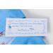 Fair Trade Cotton Pad Dispenser Bag | Blue White Flowers | 100% Cotton Storage for Swabs & Pads | 12 x 14.5 cm | International Shipping - Buy Online on GoSupps.com