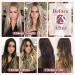 TESS 12 Pieces Hair Extensions Clip in Long Hair Clip in Extensions 22 inch Clip in Curly Hair Extensions Synthetic Hair Extensions Clip in Hairpiece Clips - Buy Online on GoSupps.com