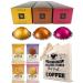Nespresso Vertuo Coffee Capsules Espresso Selection - Orafio Toccanto Voltesso - 3 Boxes (30 Pods) Bundled with Border Biscuits & Giftable Tote Bag