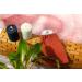 Dream Skin Exfoliating Glove - Tunisian Scrubbing Cloth for Bath and Shower - 100% Viscose Fiber - Brick Red - 1pc - Buy Online on GoSupps.com