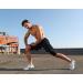 Pudolla Men's 2 in 1 Running Shorts - Quick Dry Athletic Workout Shorts with Phone Pockets | Black - Large - Buy Online on GoSupps.com
