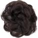 CAISHA Messy Scrunchie Bun Voluminous Wavy Hairpiece | Heat-Resistant Synthetic Fibres Brown #8B G5A - Buy Online on GoSupps.com