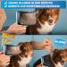 Bluepet Dog & Cat Brush for Long-Haired Pets - Undercoat & Knot Dematter Tool - 2023 Model with Cleaning Button - Ideal for Daily Use - Buy Online on GoSupps.com