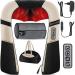 Kesser neck massage device Shiatsu Massage device including a pocket shoulder back massage device Massage with heat with 3D massage neck back shoulder legs feet beige / black beige / black