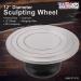 US Art Supply Large 12 Sculpting Wheel - Heavy Duty Metal Construction with Ball Bearings - Buy Online on GoSupps.com