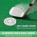 GoSports Golf Pure Strike Training Discs 24 Pack - Eliminate Thin Shots | White - Buy Online on GoSupps.com