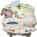 L SSIG Stylish Baby Diaper Bag - Vintage Mero Hospital Bag with Changing Accessories | Butterfly Spring Design - Perfect for Moms International Shipping Available - Buy Online on GoSupps.com