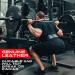 Beast Rage Weight Lifting Belt - Premium Leather Support for Men & Women | 10.2 cm Padded Back | 10 Adjustable Holes | Ideal for Powerlifting CrossFit & Bodybuilding - Black - Buy Online on GoSupps.com