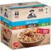 Quaker Instant Oatmeal Lower Sugar 4 Flavor Variety Pack (44 Pack)