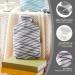 Samply 2L Hot Water Bottle with Soft Cover - Cozy Pain Relief for Back, Neck, and Shoulders - Grey - Buy Online on GoSupps.com