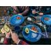 STANSPORT Deluxe 24-Piece Enamel Tableware Set - Blue Plates, Bowls, Mugs & Utensils - Buy Online on GoSupps.com