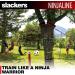 Slackers NinjaLine 36' Intro Kit - Red/Blue | Fun Outdoor Ninja Warrior Course Set - Buy Online on GoSupps.com