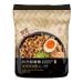A-SHA Healthy Ramen Noodles with Sesame Paste Sauce - Vegetarian Flat Extra-Wide Noodles - 4 Servings - 3.35oz (Pack of 4) - Buy Online on GoSupps.com